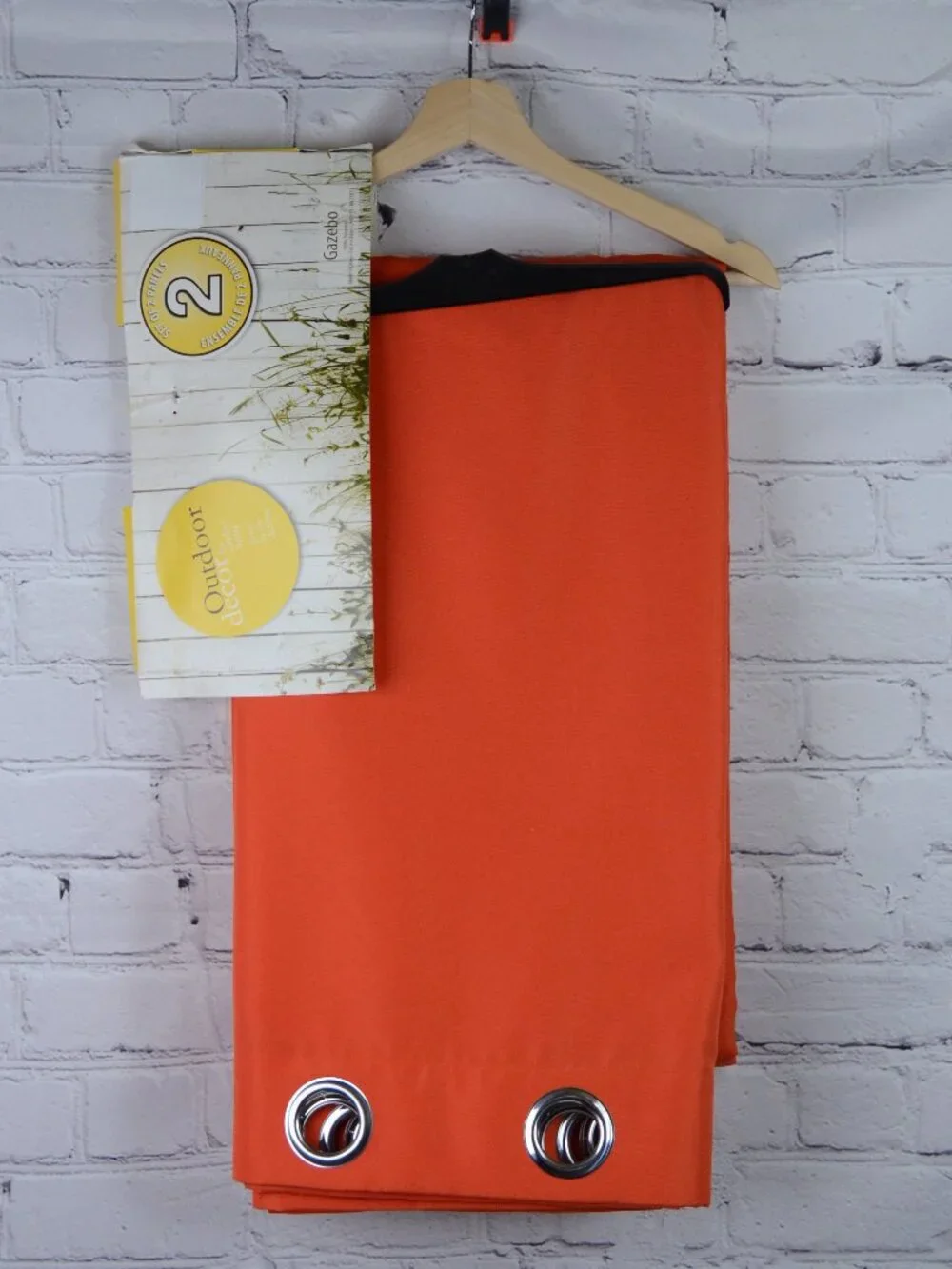 NWT OUTDOOR DECOR Gazebo Curtain Panels, 96